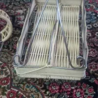 سبد سیب زمینی جا لیوانی قاشقی ست هم|آب‌چکان و نظم‌دهنده ظروف|کرمان, |دیوار