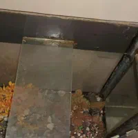 آکواریوم شیشه خم (محدب ) همراه با پایه فلزی|ماهی|تهران, افسریه شمالی|دیوار