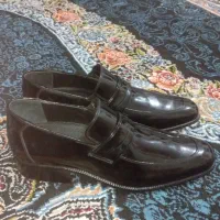 کفش مردانه مجلسی چرم سایز 40|کیف، کفش، کمربند|مشهد, شهید قربانی|دیوار