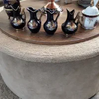 سرویس چای خوری ژاپنی اصل طلا کوب شده