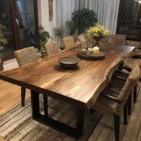 ساخت و فروش انواع میز های چوبی|میز و صندلی غذاخوری|خلخال, |دیوار