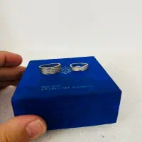 حلقه ست حلقه ی نامزدی  نقره عیار بالا