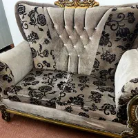 مبل سلطنتی ۹نفره|مبلمان خانگی و میز عسلی|رودسر, |دیوار