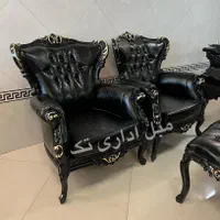 مبلمان اداری تک٪میزوصندلی اداری مدل آلفاجلوبسته|مبلمان اداری|چهاردانگه (تهران), |دیوار