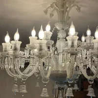 لوستر ۲۱ شاخه باکارات سفارشی