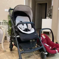 ست کالسکه و کریر مکسی کوزی مدل استریت پلاس|کالسکه و لوازم جانبی|تهران, شاهین|دیوار