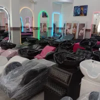 تجهیزات سالن آرایشگاه بوخور دولول لمسی و رینگ لایت|آرایشگاه و سالنهای زیبایی|شیراز, سینما سعدی|دیوار