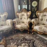 ی دست مبل ۹ نفره درحدنو فروش فوری ب علت جا ب جایی|مبلمان خانگی و میز عسلی|شیراز, شهرک گلستان|دیوار