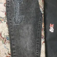 شلوار لی و کتان