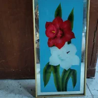 تابلوی آینه ای گل و منظره هم موجود است