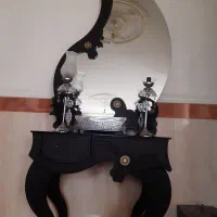 آینه کنسول شمعدان