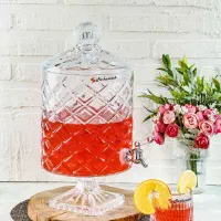 کلمن شیشه ای پذیرایی پایه بلور