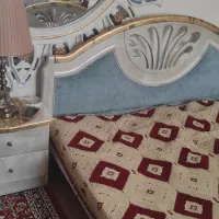 تخت خواب دونفره بدون کف تخت وتشک کارکرده|تخت و سرویس خواب|ملایر, |دیوار