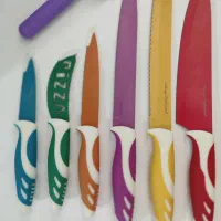 سرویس رنگی چاقو آشپزخانه