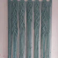 یه تغییر شیک با پرده مکرومه زیبایی خونه ت منتظرشه|پرده، رانر، رومیزی|خرمشهر, |دیوار