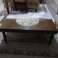 سه عدد میز عسلی و و یک عدد جلو مبلی سالم بدون زدگی|مبلمان خانگی و میز عسلی|کرج, شهرک جهان‌نما|دیوار