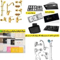 پک کامل شیرآلات هود گاز توکار سینک مارک افرا مدلL3