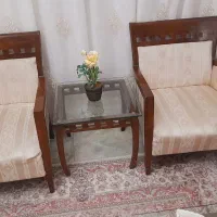 مبلمان و ناهار خوری چوب راش|مبلمان خانگی و میز عسلی|مشکیندشت, |دیوار