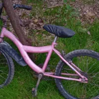دوچرخه صورتی بچه گانه