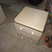 میز چوبی|جاکفشی، کمد، دراور|فارسان, |دیوار