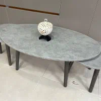 میز جلومبلی همراه دو میز عسلی