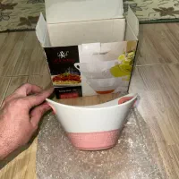 کاسه سرامیکی مخصوص فر با دسته سیلیکونی لایف اسپن