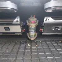 دو عدد آمپ جی بی ال چهار کانال و مونو و خازن