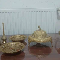 ظروف برنز|کلکسیون اشیاء عتیقه|سنندج, |دیوار