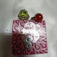 انگشترای نقره و زیورالات سنگی|جواهرات|مهدی شهر, |دیوار