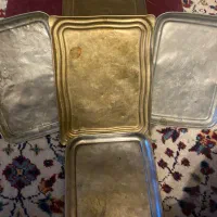 سینی های کوچک برنجی و ورشو