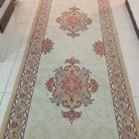 ۲عدد فرش ماشینی کناره ۱/۳