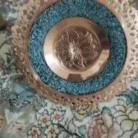 ظرف مس فیروزه|ظروف سرو و پذیرایی|بمپور, |دیوار