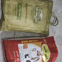 سبدمیوه و کیسه برنج