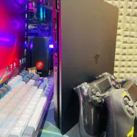 PS4 Slim یک ترا کپی خور دو دسته اصلی|کنسول، بازی ویدئویی و آنلاین|مشهد, ادیب نیشابوری (شهرک غرب)|دیوار