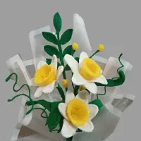 هدیه روز مادر و پدر ، دسته گل ، زیبا و ماندگار|گل مصنوعی|قم, شهرک سازمان آب|دیوار