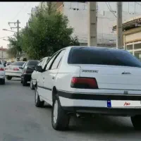 پژو رنگ سفید فابریکی شاسی بدون ترک و جوش