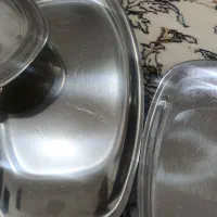 فرش کناره  6متری،تعدادی ظروف استیل|فرش|خرم‌آباد, |دیوار