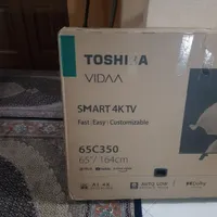 تلویزیون ۶۵ اینچ توشیبا اسمارت ۴ کی 65c350lw|تلویزیون و پروژکتور|تبریز, |دیوار