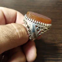 انگشتر عقیق یمنی اصیل خطی و دامله و عقیق خراسان|جواهرات|تهران, یافت آباد شمالی|دیوار