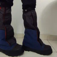 پوتین کوهنوردی دوپوش با گتر سرخود