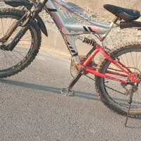 دوچرخه ۲۴ تنه بزرگ درحد نو بافنری خیلی نرم