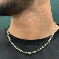 گردنبند نقره مردانه دستساز عیار 999