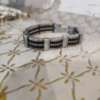 دستبند استیل رنگ کاملا ثابت