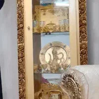 ویترین سلطنتی طلایی ۴طبقه|بوفه، ویترین، کنسول|اصفهان, پرتمان|دیوار
