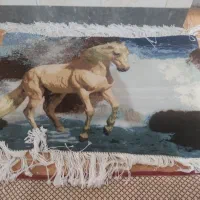 تابلو فرش دستباف  اسب
