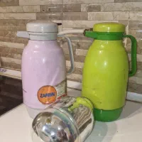 فلاکس چای وشیشه داخل فلاکس