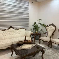 مبل استیل ۹ نفره|مبلمان خانگی و میز عسلی|باقرشهر, |دیوار