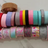 لوازم هنری ربان گلدوزی اکسسوری گلسر