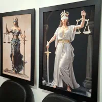 تابلو فرشته عدالت|تابلو، نقاشی، عکس|بابل, |دیوار