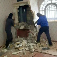تخریب کار با تجربه (شومینه اوپن دیوار ) کاشیکار